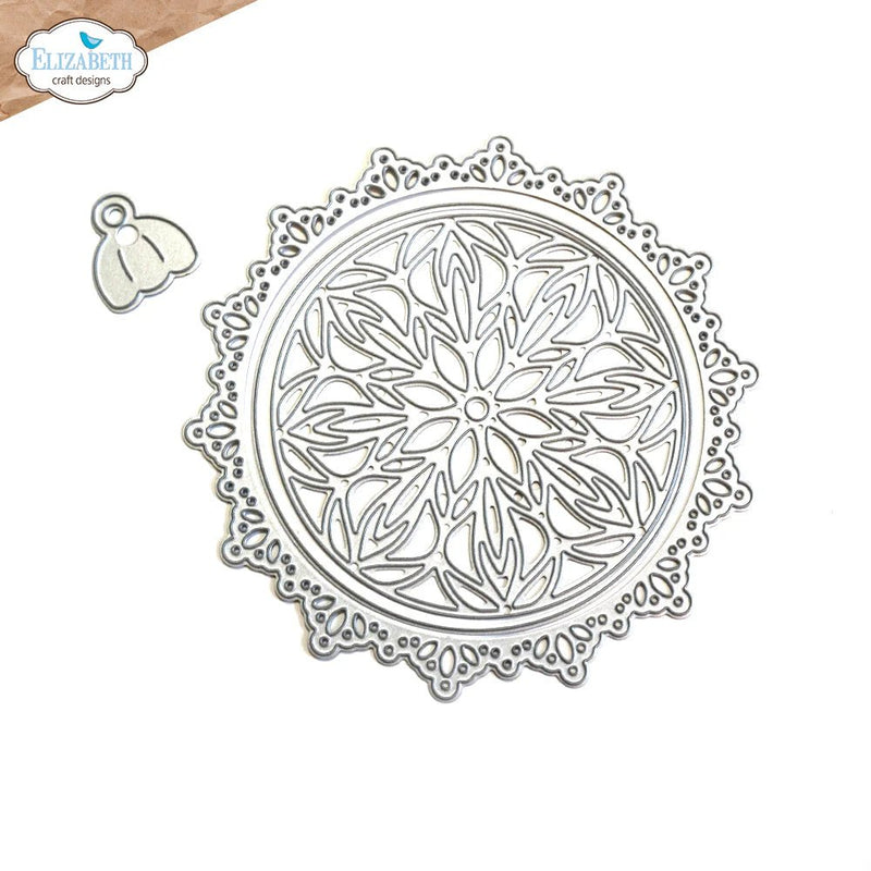 Joyous Ornament - Round Die Set by Elizabeth Craft Designs - Craftywaftyshop