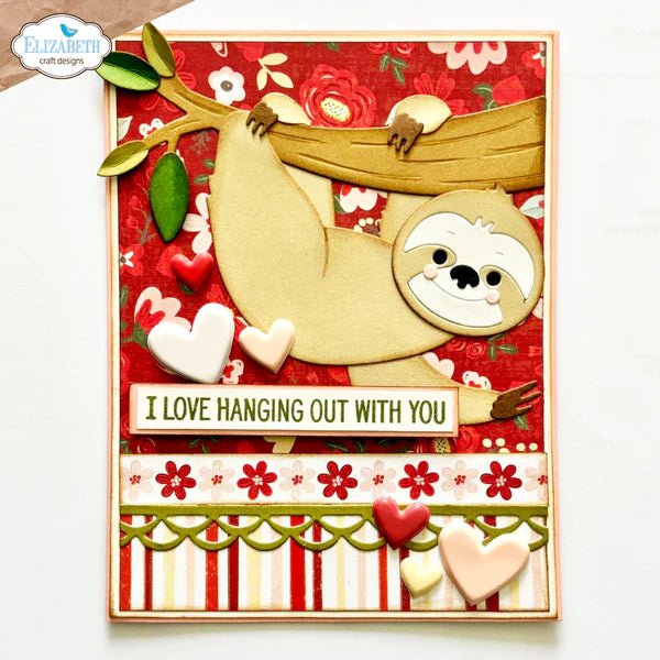 Jungle Sentiments Stamp Set by Elizabeth Craft Designs - Craftywaftyshop