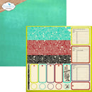 La Dolce Vita 12 x 12 Printed Card by Elizabeth Craft Designs - Craftywaftyshop