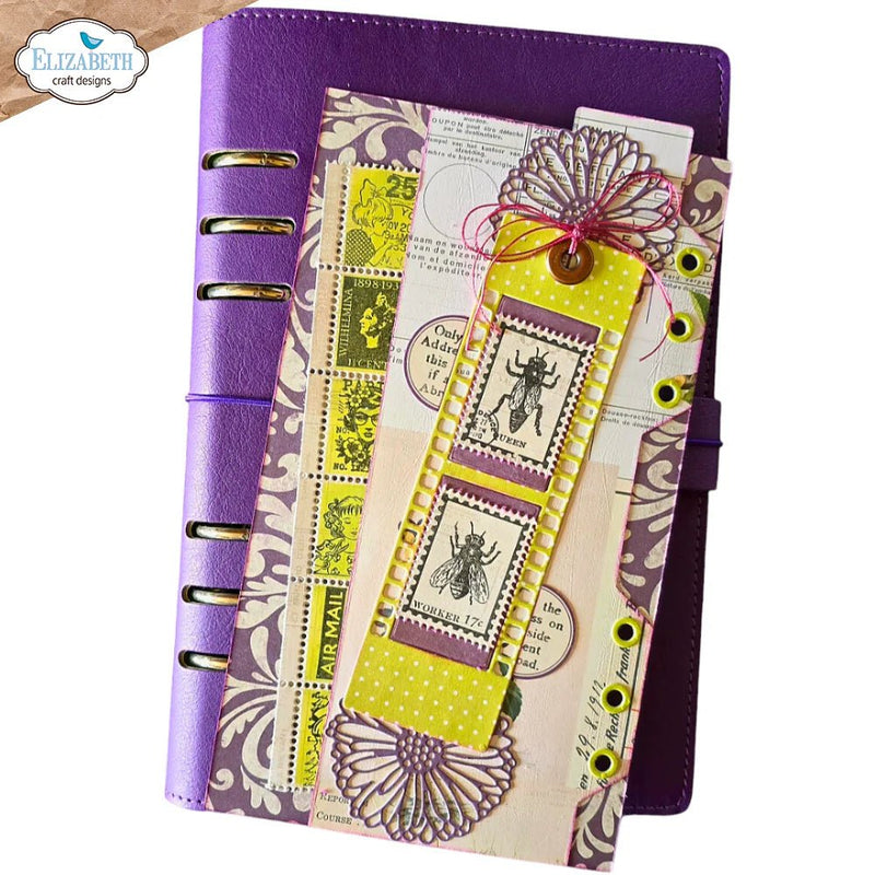 La Dolce Vita Postage Stamps 1 Planner Essentials by Elizabeth Craft Designs - Craftywaftyshop