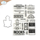 La Dolce Vita The Bookstore Stamp and Die Set Planner Essentials by Elizabeth Craft Designs - Craftywaftyshop