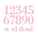 Large Numbers Metal Die Set by Chloes Creative Cards - Craftywaftyshop