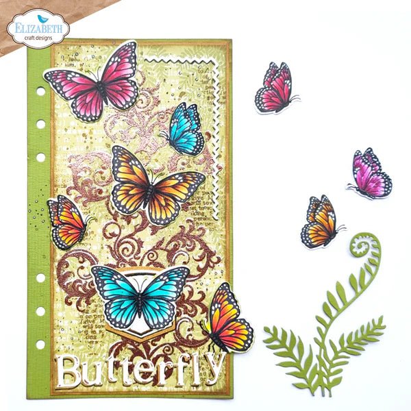 Layered Butterfly Die Set by Elizabeth Craft Designs - Craftywaftyshop