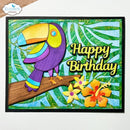 Leaves Background Die Set by Elizabeth Craft Designs - Craftywaftyshop