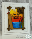 Let the Adventure Begin – Craft Dies by Sue Wilson - Craftywaftyshop