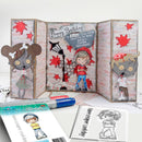 Little Dudes - Cool - Clear Stamp by Polka Doodles - Craftywaftyshop