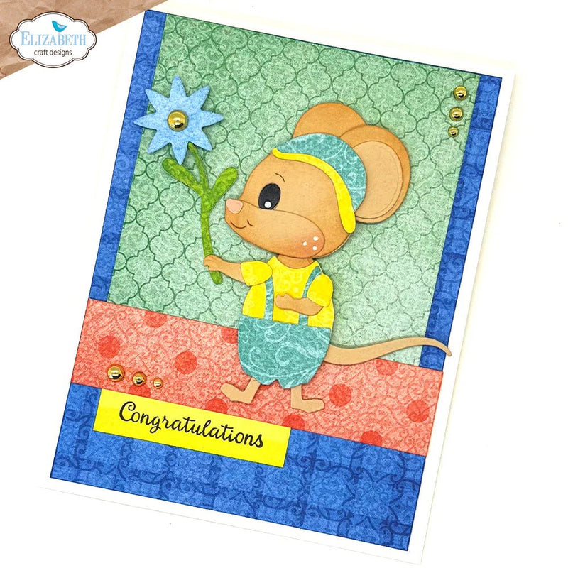 Little Mouse Die Set by Elizabeth Craft Designs - Craftywaftyshop