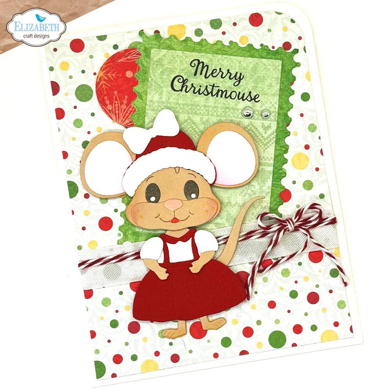Little Mouse Die Set by Elizabeth Craft Designs - Craftywaftyshop