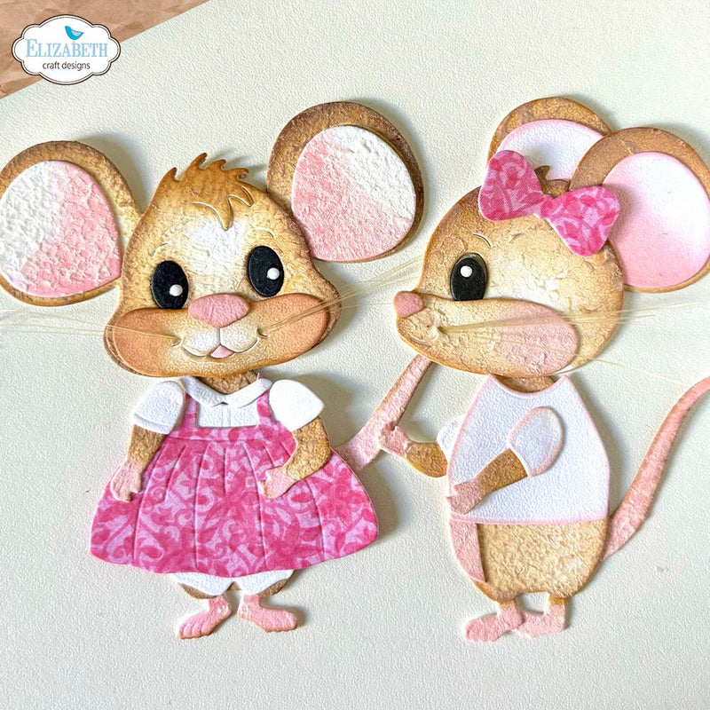 Little Mouse Die Set by Elizabeth Craft Designs - Craftywaftyshop