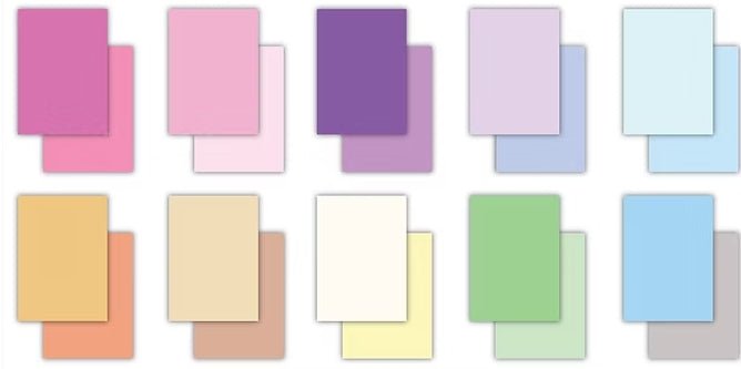 Little Ones A4 Premium Cardstock Paper Pad by Craft Consortium - Craftywaftyshop