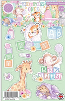 Little Ones A5 Photopolymer Stamp Set Animals by Craft Consortium - Craftywaftyshop