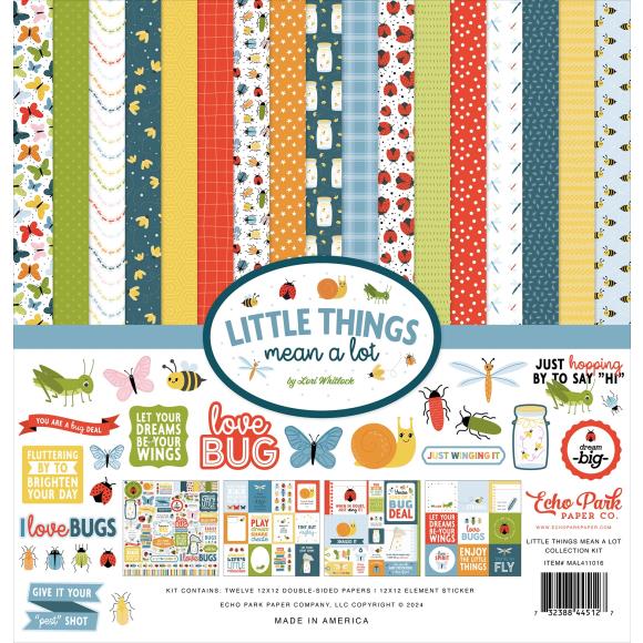 Little Things Mean A Lot Collection Kit by Echo Park - Craftywaftyshop
