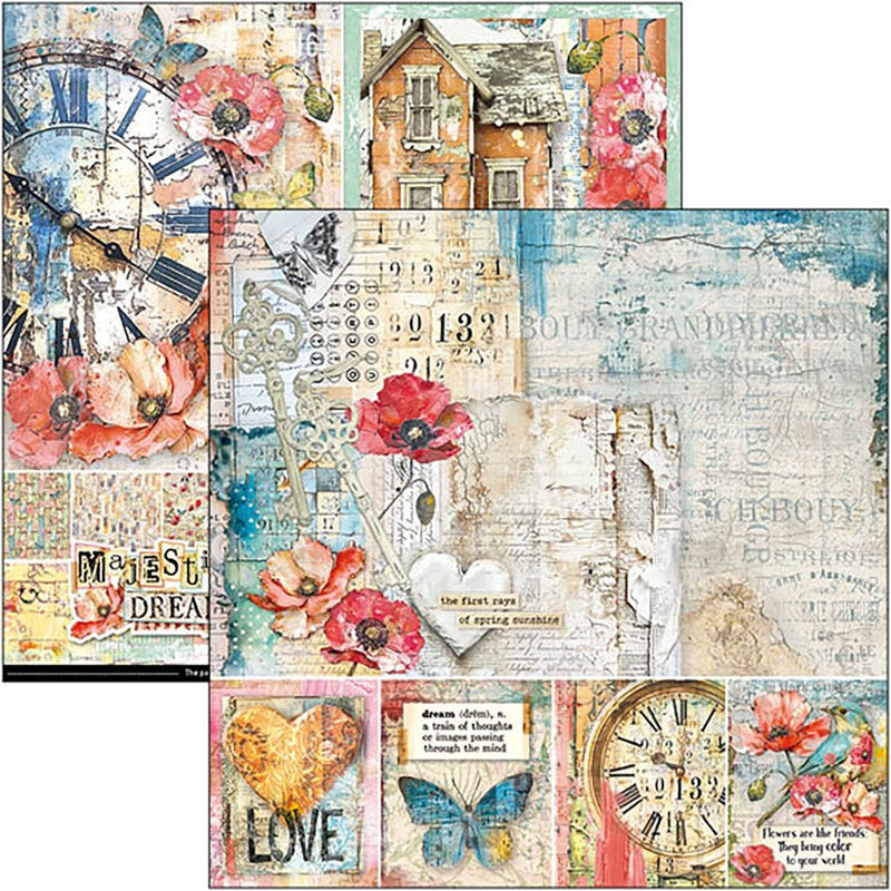 Majestic Dream Pad 8"x8" 12 sheets by Ciao Bella - Craftywaftyshop