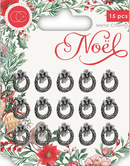 Metal Charms Wreaths by Craft Consortium - Craftywaftyshop