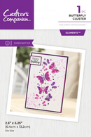 Metal Dies Elements Butterfly Cluster by Crafters Companion - Craftywaftyshop