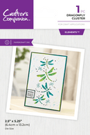 Metal Dies Elements Dragonfly Cluster by Crafters Companion - Craftywaftyshop