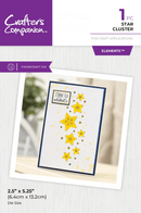 Metal Dies Elements Star Cluster by Crafters Companion - Craftywaftyshop