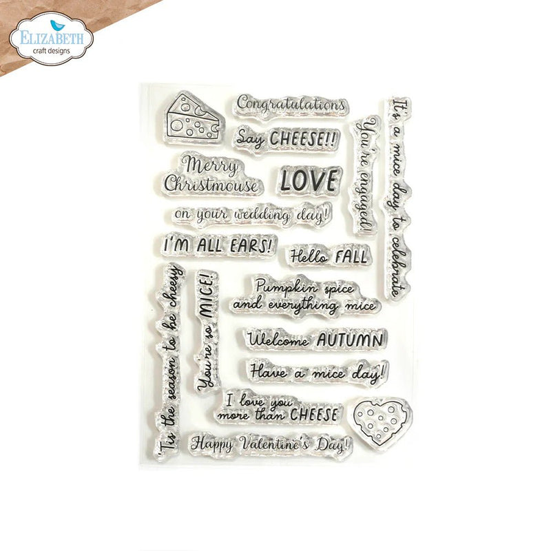 Mice Sentiments by Elizabeth Craft Designs - Craftywaftyshop