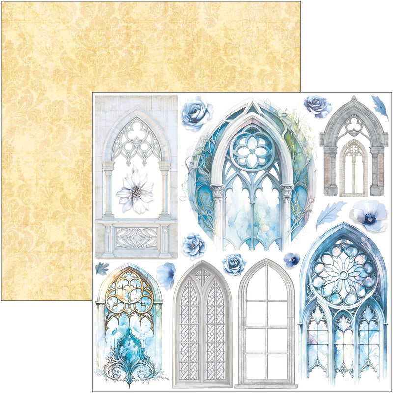 Midnight Spell Fussy Cut Pad 6 x 6 by Ciao Bella - Craftywaftyshop