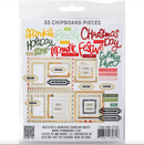 Mistletoe & Memories Chipboard Basic by 49 and Market - Craftywaftyshop