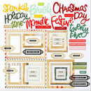 Mistletoe & Memories Chipboard Basic by 49 and Market - Craftywaftyshop