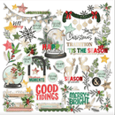 Mistletoe & Memories Foiled. Die - Cut Assortment by 49 and Market - Craftywaftyshop