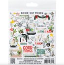 Mistletoe & Memories Foiled. Die - Cut Assortment by 49 and Market - Craftywaftyshop
