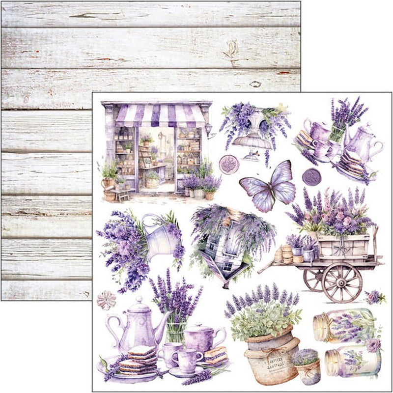 Morning in Provence Fussy Cut Pad 6x6 by Ciao Bella - Craftywaftyshop