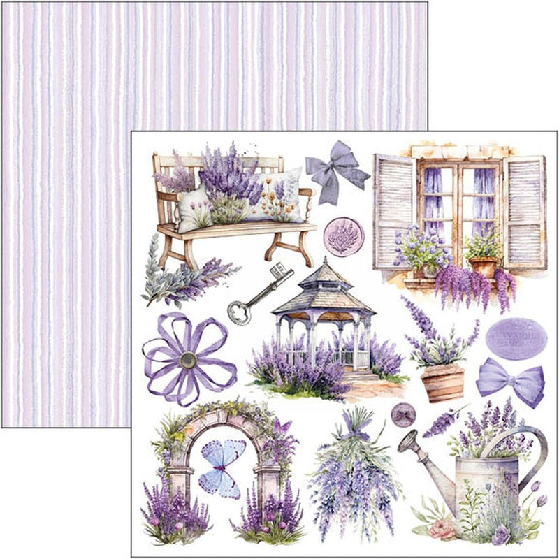 Morning in Provence Fussy Cut Pad 6x6 by Ciao Bella - Craftywaftyshop