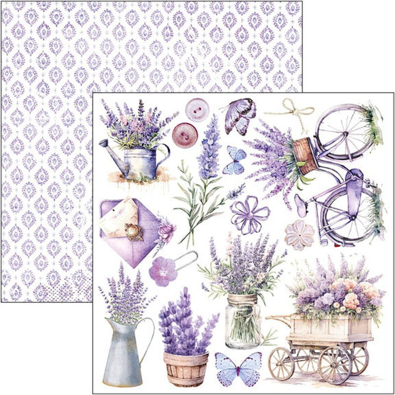 Morning in Provence Fussy Cut Pad 6x6 by Ciao Bella - Craftywaftyshop