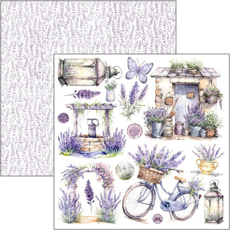 Morning in Provence Fussy Cut Pad 6x6 by Ciao Bella - Craftywaftyshop