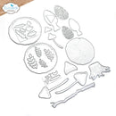 Mushrooms & Tree Stumps Die Set by Elizabeth Craft Designs - Craftywaftyshop