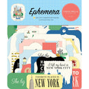 New York City 33 Pieces Die Cuts Cardstock Ephemera by Carta Bella - Craftywaftyshop
