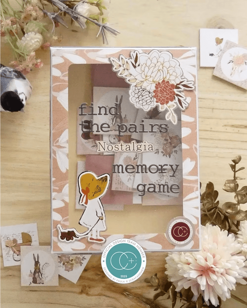 Nostalgia - 12"x 12" - Premium Paper Pad by Lisa Dolson - Craft Consortium - Craftywaftyshop
