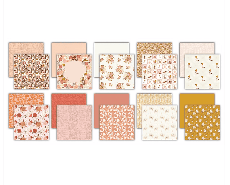 Nostalgia - 12"x 12" - Premium Paper Pad by Lisa Dolson - Craft Consortium - Craftywaftyshop