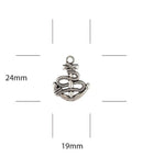 Ocean Tale Anchors Metal Charms by Craft Consortium - Craftywaftyshop