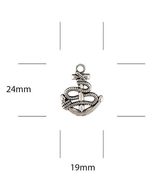 Ocean Tale Anchors Metal Charms by Craft Consortium - Craftywaftyshop