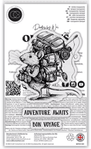 Oliver's Adventures - Adventure Awaits Clear Stamp Set by Wei & Craft Consortium - Craftywaftyshop