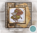 Oliver's Adventures - Adventure Awaits Clear Stamp Set by Wei & Craft Consortium - Craftywaftyshop