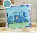 Oliver's Adventures - Birthday Express - Clear Photopolymer Stamp Set by Craft Consortium - Craftywaftyshop