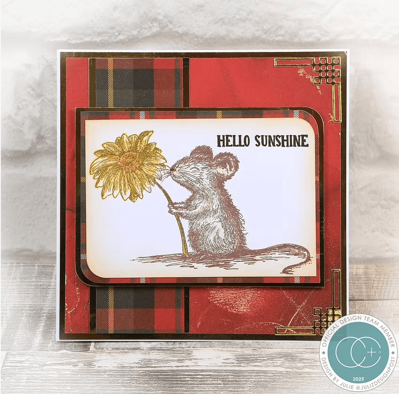 Oliver's Adventures Daisy Clear Stamp Set by Wei & Craft Consortium - Craftywaftyshop