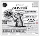 Oliver's Adventures Daisy Clear Stamp Set by Wei & Craft Consortium - Craftywaftyshop