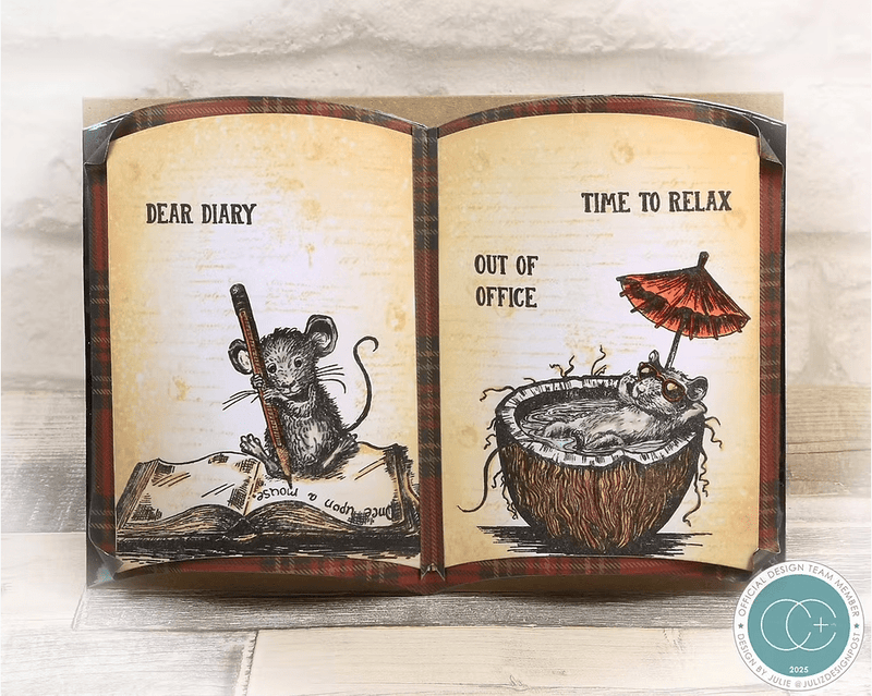 Oliver's Adventures Memories Clear Stamp Set by Wei & Craft Consortium - Craftywaftyshop