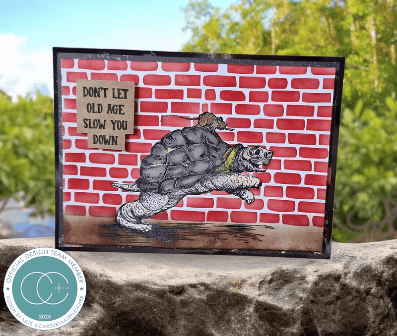 Oliver's Adventures Old Age Clear Stamp Set by Wei & Craft Consortium - Craftywaftyshop