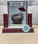 Oliver's Adventures Paradise Clear Stamp Set by Wei & Craft Consortium - Craftywaftyshop