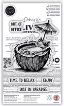 Oliver's Adventures Paradise Clear Stamp Set by Wei & Craft Consortium - Craftywaftyshop