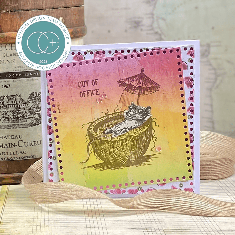 Oliver's Adventures Paradise Clear Stamp Set by Wei & Craft Consortium - Craftywaftyshop