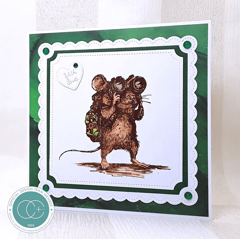 Oliver's Adventures Searching Clear Stamp Set by Wei & Craft Consortium - Craftywaftyshop