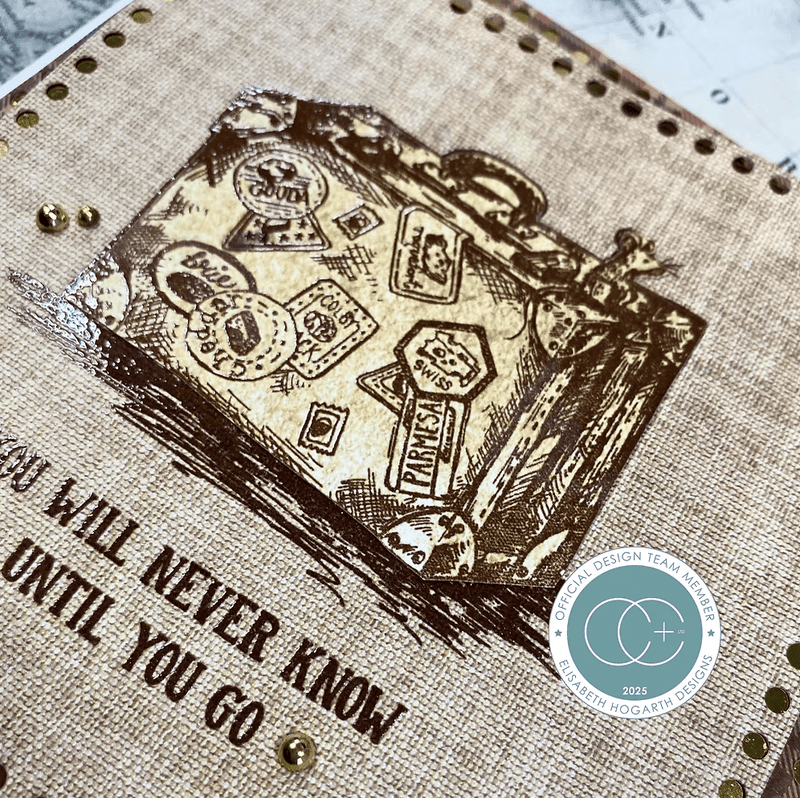 Oliver's Adventures Travel Clear Stamp Set by Wei & Craft Consortium - Craftywaftyshop