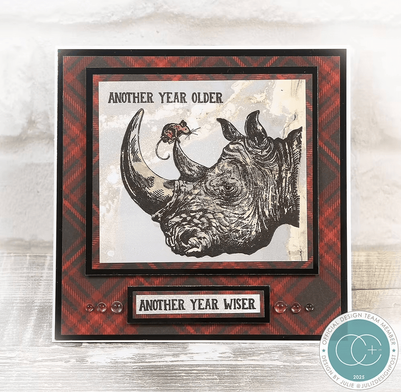 Oliver's Adventures Wisdom Clear Stamp Set by Wei & Craft Consortium - Craftywaftyshop